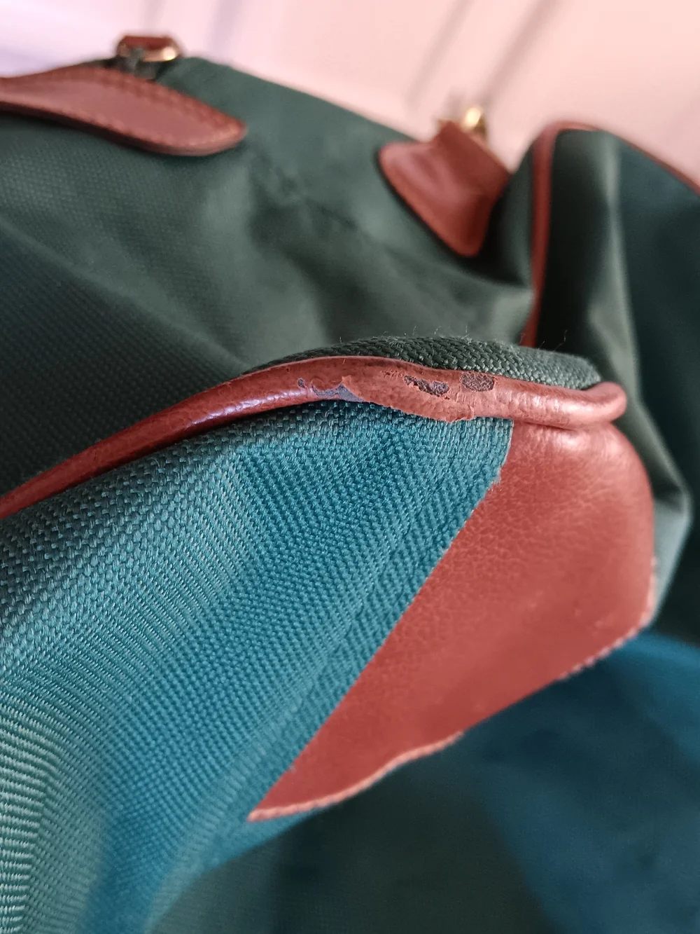 Green Leather-Trim Weekender Bag - Polo by Ralph Lauren